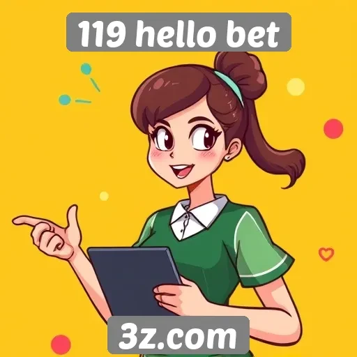 Avaliação das funcionalidades do site 119 hello bet