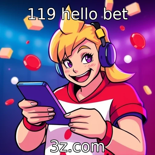 Inovação tecnológica nos jogos de apostas móveis : 119 hello bet