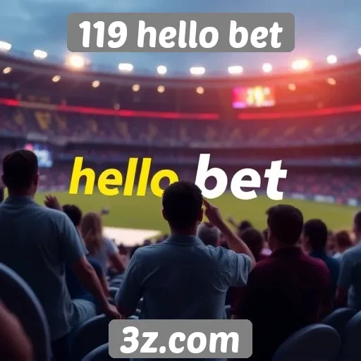 Facilidade de navegação no site 119 hello bet
