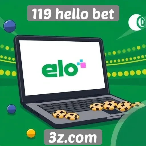 Análise das funcionalidades do site 119 hello bet