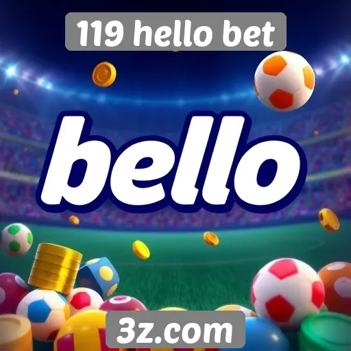 Variedade de jogos oferecidos por 119 hello bet